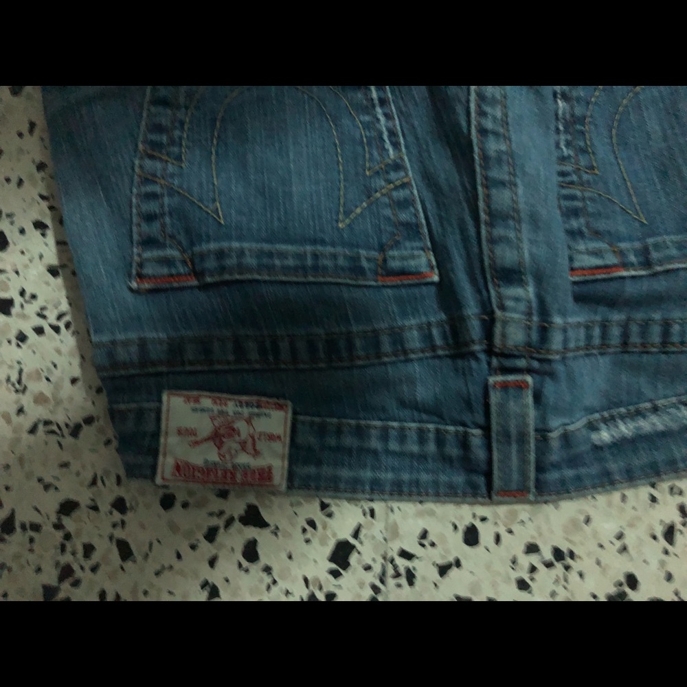 Authenticity True Religion Mid Rise Straight Leg - Picture 5 of 5